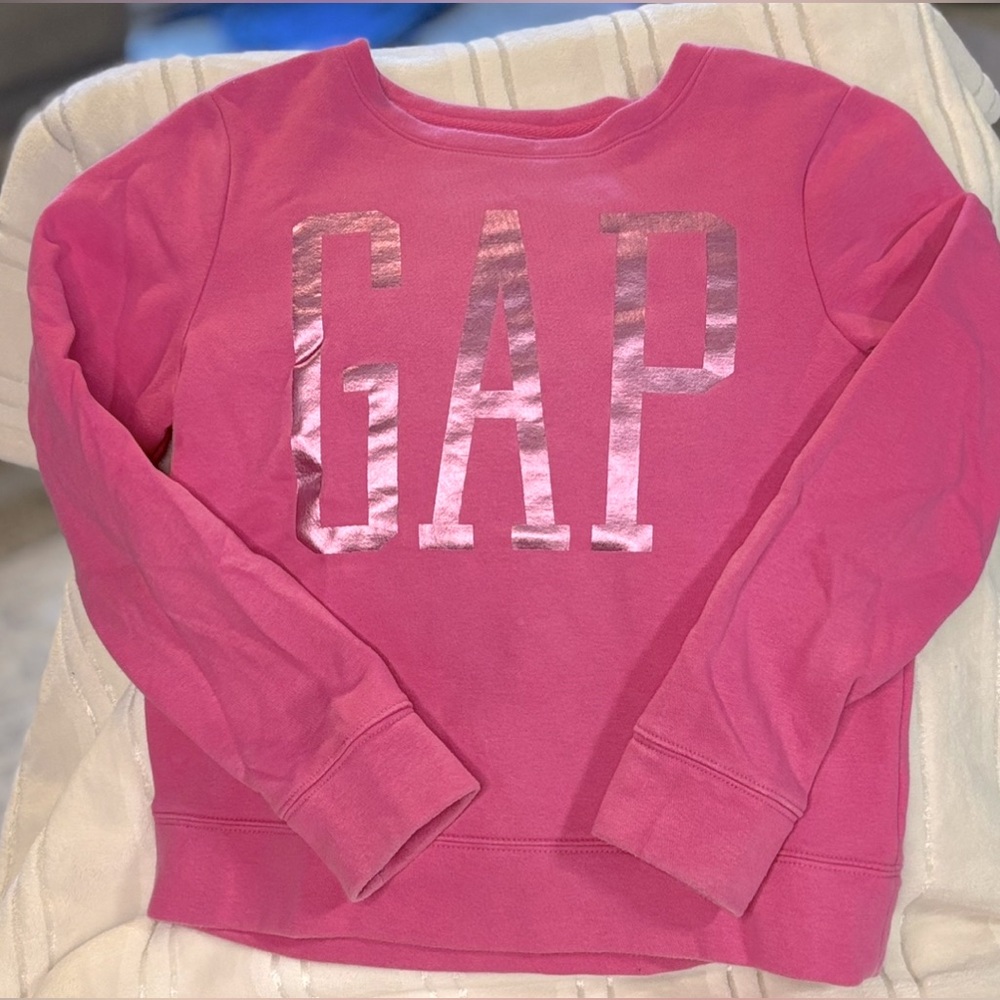 Girls pink gap Sweatshirt